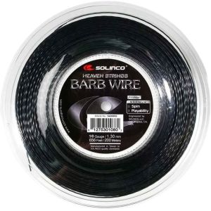 Solinco Barb Wire 16 String Reel (200 m) - Black